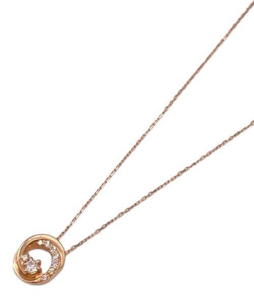 4℃（ヨンドシー）4℃ (ヨンドシー) ムーンスターモチーフネックレス/ヨンドシー/K10/2021 ピンクゴールドの古着・服飾アイテム