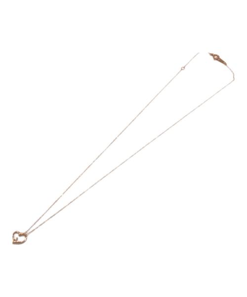 TSUTSUMI（ツツミ）TSUTSUMI (ツツミ) ハートモチーフネックレス/ツツミ/K10 ピンクゴールドの古着・服飾アイテム