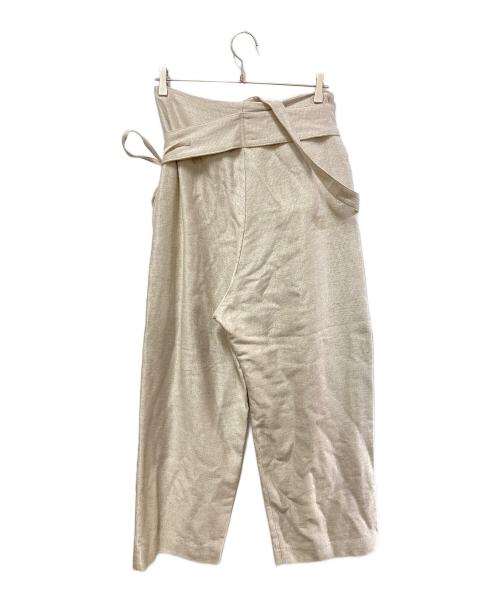 pelleq（ペレック）pelleq (ペレック) Tatami Dobby One Shoulder Trousers/ペレック/PT0303-SS24 ベージュ サイズ:Ｍの古着・服飾アイテム