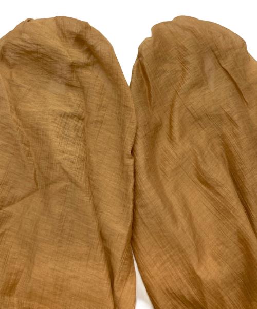 Whim Gazette（ウィムガゼット）Whim Gazette (ウィムガゼット) フロントリボンブラウス/ウィムガゼット/WGZ1051204A0002 ブラウン サイズ:Freeの古着・服飾アイテム