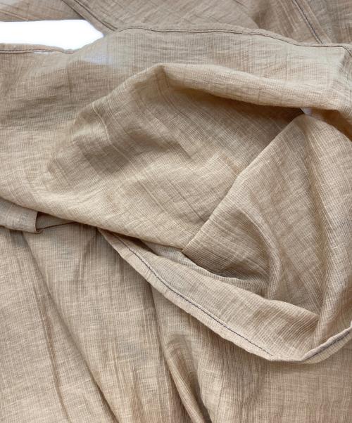 Whim Gazette（ウィムガゼット）Whim Gazette (ウィムガゼット) フロントリボンブラウス/ウィムガゼット/WGZ1051204A0002 ブラウン サイズ:Freeの古着・服飾アイテム