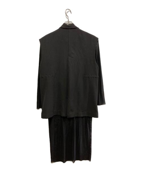 Ameri（アメリ）Ameri (アメリ) SHEER LONG TOP/アメリ/0224206751500 ブラック サイズ:Ｍの古着・服飾アイテム