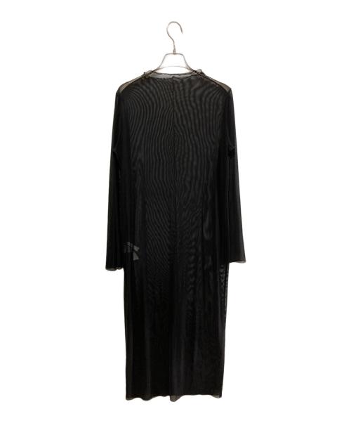 Ameri（アメリ）Ameri (アメリ) SHEER LONG TOP/アメリ/0224206751500 ブラック サイズ:Ｍの古着・服飾アイテム