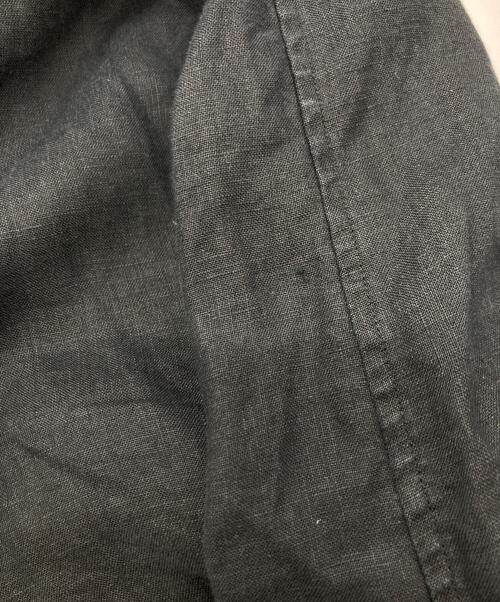 HAVERSACK（ハバーサック）HAVERSACK (ハバーサック) フレンチワークリネンシャツワンピース/ハバーサック/621908 ブラック サイズ:1の古着・服飾アイテム