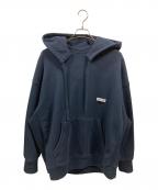CAHLUMNカウラム）の古着「Heavy Weight Sweat After Hoodie/カウラム/233-1222」｜ネイビー