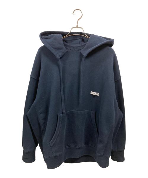 CAHLUMN（カウラム）CAHLUMN (カウラム) Heavy Weight Sweat After Hoodie/カウラム/233-1222 ネイビー サイズ:XXLの古着・服飾アイテム