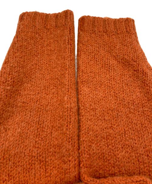 stussy（ステューシー）stussy (ステューシー) CHUNKY KNIT ZIP HOODIE/ステューシー/117200 オレンジ サイズ:Ｌの古着・服飾アイテム