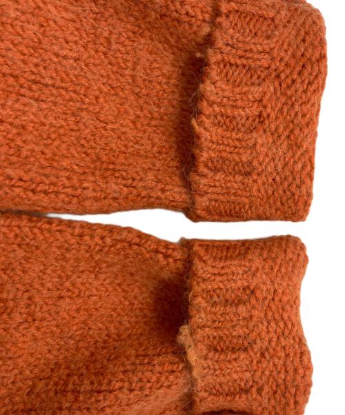 stussy（ステューシー）stussy (ステューシー) CHUNKY KNIT ZIP HOODIE/ステューシー/117200 オレンジ サイズ:Ｌの古着・服飾アイテム