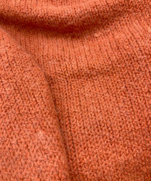 stussy（ステューシー）stussy (ステューシー) CHUNKY KNIT ZIP HOODIE/ステューシー/117200 オレンジ サイズ:Ｌの古着・服飾アイテム