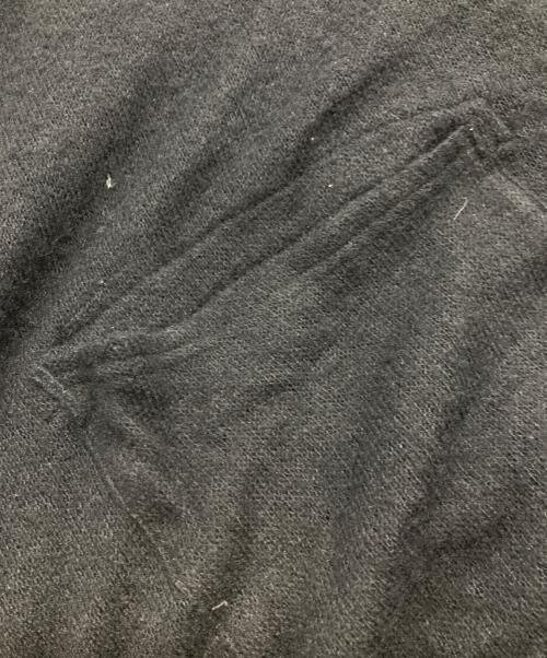 GROUND Y（グラウンドワイ）GROUND Y (グラウンドワイ) ドレープ ロングニットベスト/グラウンドワイ/GV-D03-600 ブラック サイズ:3の古着・服飾アイテム