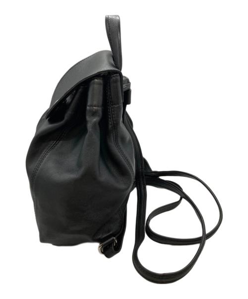 LONGCHAMP（ロンシャン）LONGCHAMP (ロンシャン) LE PLIAGE CUIR バックパック/ロンシャン/L1306737001 ブラックの古着・服飾アイテム