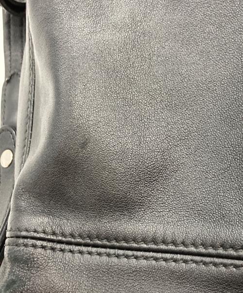 LONGCHAMP（ロンシャン）LONGCHAMP (ロンシャン) LE PLIAGE CUIR バックパック/ロンシャン/L1306737001 ブラックの古着・服飾アイテム