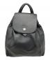 LONGCHAMP（ロンシャン）の古着「LE PLIAGE CUIR バックパック/ロンシャン/L1306737001」｜ブラック