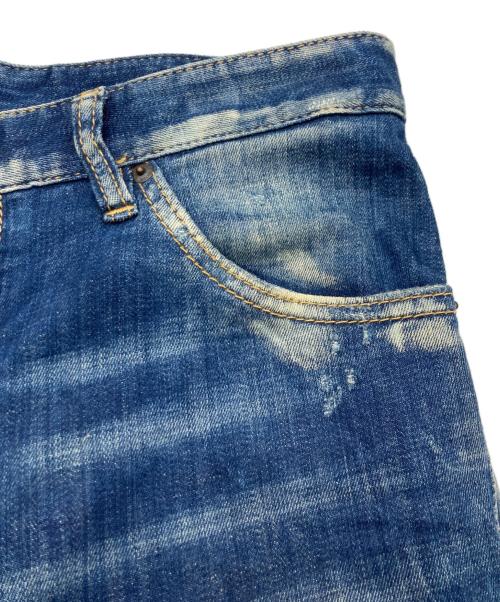 DSQUARED2（ディースクエアード）DSQUARED2 (ディースクエアード) Sexy Twist Jean/デニムパンツ/ディースクエアード/S71LB0332 ブルー サイズ:Ｍの古着・服飾アイテム