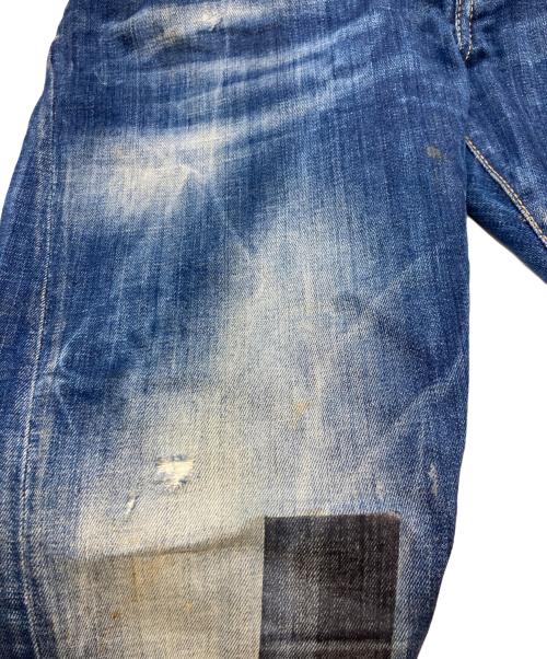 DSQUARED2（ディースクエアード）DSQUARED2 (ディースクエアード) Sexy Twist Jean/デニムパンツ/ディースクエアード/S71LB0332 ブルー サイズ:Ｍの古着・服飾アイテム