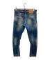 DSQUARED2 (ディースクエアード) Sexy Twist Jean/デニムパンツ/ディースクエアード/S71LB0332 ブルー サイズ:Ｍ：10000円