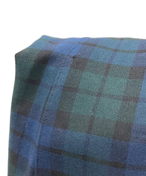 MACKINTOSH PHILOSOPHY（マッキントッシュ フィロソフィー）MACKINTOSH PHILOSOPHY (マッキントッシュ フィロソフィー) チェックシャツワンピース/マッキントッシュ フィロソフィー/H5J33-565-29 グリーン サイズ:Ｍの古着・服飾アイテム