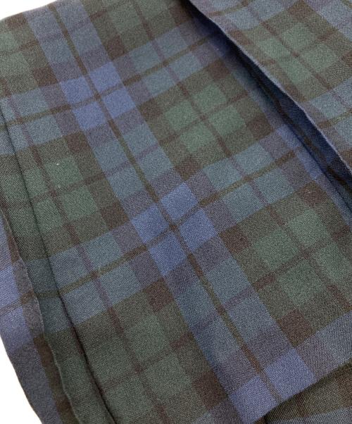 MACKINTOSH PHILOSOPHY（マッキントッシュ フィロソフィー）MACKINTOSH PHILOSOPHY (マッキントッシュ フィロソフィー) チェックシャツワンピース/マッキントッシュ フィロソフィー/H5J33-565-29 グリーン サイズ:Ｍの古着・服飾アイテム