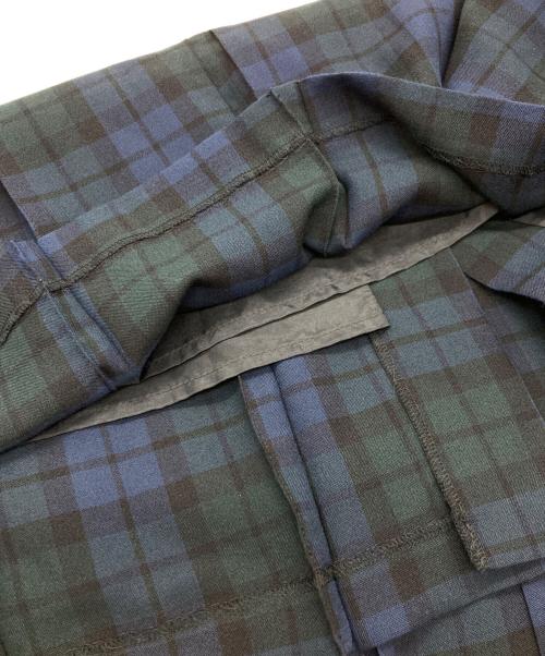 MACKINTOSH PHILOSOPHY（マッキントッシュ フィロソフィー）MACKINTOSH PHILOSOPHY (マッキントッシュ フィロソフィー) チェックシャツワンピース/マッキントッシュ フィロソフィー/H5J33-565-29 グリーン サイズ:Ｍの古着・服飾アイテム