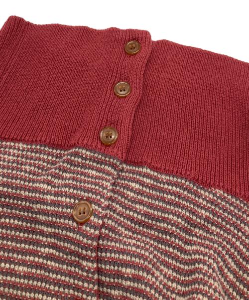Vivienne Westwood RED LABEL（ヴィヴィアンウエストウッドレッドレーベル）Vivienne Westwood RED LABEL (ヴィヴィアンウエストウッドレッドレーベル) ニットカーディガン レッド サイズ:2の古着・服飾アイテム