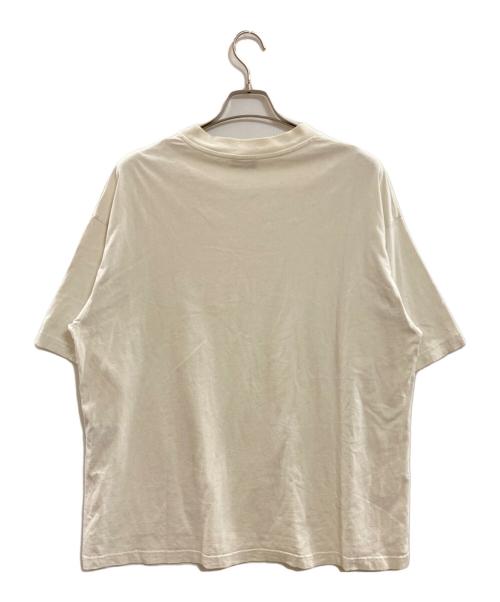 BALENCIAGA（バレンシアガ）BALENCIAGA (バレンシアガ) 刺繍ロゴ半袖Tシャツ/バレンシアガ/541853 アイボリー サイズ:Lの古着・服飾アイテム