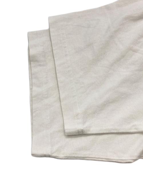 BALENCIAGA（バレンシアガ）BALENCIAGA (バレンシアガ) 刺繍ロゴ半袖Tシャツ/バレンシアガ/541853 アイボリー サイズ:Lの古着・服飾アイテム