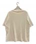 BALENCIAGA (バレンシアガ) 刺繍ロゴ半袖Tシャツ/バレンシアガ/541853 アイボリー サイズ:L：10000円