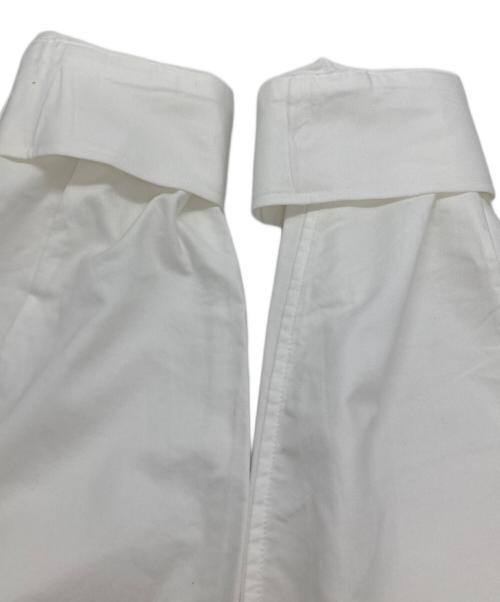 BURBERRY（バーバリー）BURBERRY (バーバリー) ロゴ ホースフェリー 長袖シャツ ホワイト サイズ:Mの古着・服飾アイテム