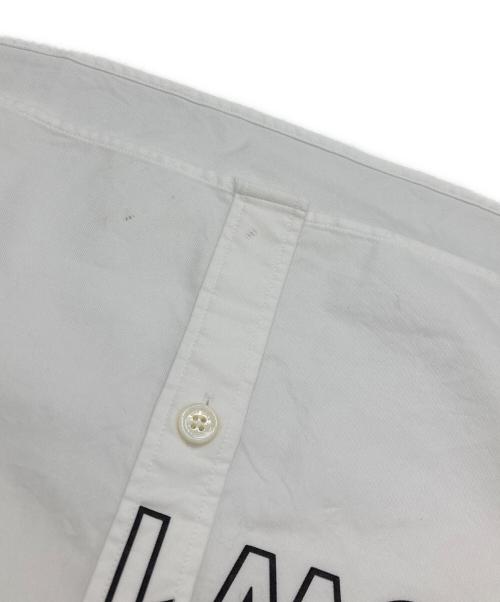 BURBERRY（バーバリー）BURBERRY (バーバリー) ロゴ ホースフェリー 長袖シャツ ホワイト サイズ:Mの古着・服飾アイテム