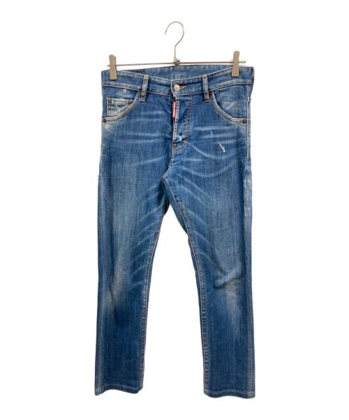DSQUARED2（ディースクエアード）DSQUARED2 (ディースクエアード) デニムパンツ　S71LB0236　ディースクエアード　 ブルー サイズ:XSの古着・服飾アイテム
