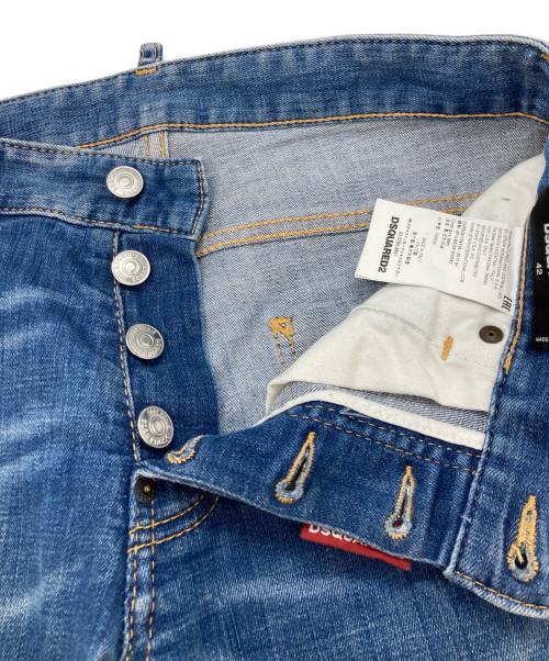 DSQUARED2（ディースクエアード）DSQUARED2 (ディースクエアード) デニムパンツ　S71LB0236　ディースクエアード　 ブルー サイズ:XSの古着・服飾アイテム