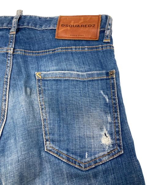 DSQUARED2（ディースクエアード）DSQUARED2 (ディースクエアード) デニムパンツ　S71LB0236　ディースクエアード　 ブルー サイズ:XSの古着・服飾アイテム