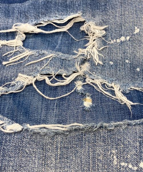 DSQUARED2（ディースクエアード）DSQUARED2 (ディースクエアード) ダメージデニムパンツ/ディースクエアード/S71LB0269 ブルー サイズ:Lの古着・服飾アイテム