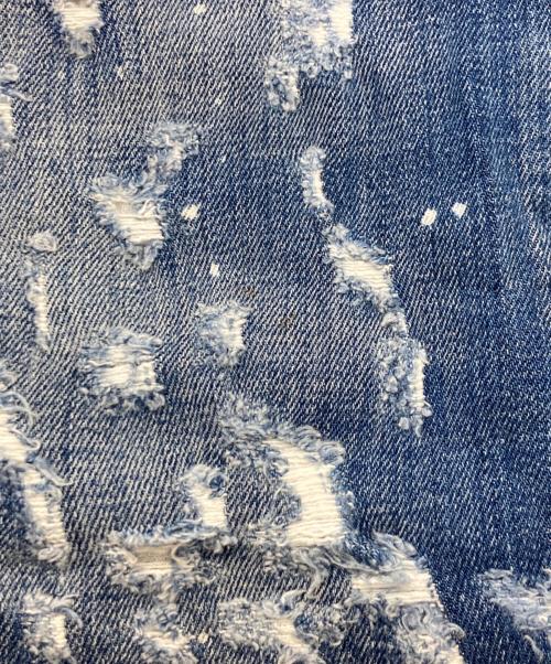 DSQUARED2（ディースクエアード）DSQUARED2 (ディースクエアード) ダメージデニムパンツ/ディースクエアード/S71LB0269 ブルー サイズ:Lの古着・服飾アイテム