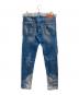 DSQUARED2 (ディースクエアード) ダメージデニムパンツ/ディースクエアード/S71LB0269 ブルー サイズ:L：15000円