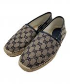 GUCCIグッチ）の古着「エスパドリーユ/グッチ/466903」｜ネイビー