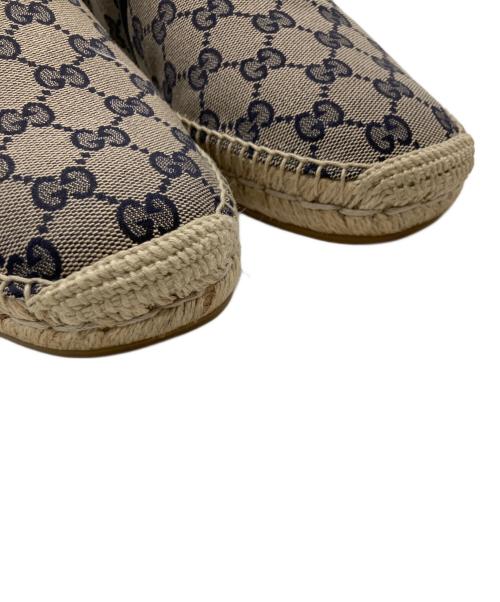 GUCCI（グッチ）GUCCI (グッチ) エスパドリーユ/グッチ/466903 ネイビー サイズ:7 1/2の古着・服飾アイテム