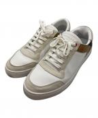 BURBERRYバーバリー）の古着「ノバチェックローカットスニーカー/バーバリー/4054022」｜ホワイト