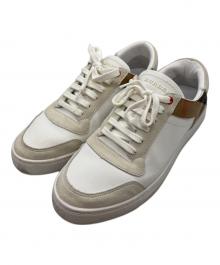 BURBERRY（バーバリー）の古着「ノバチェックローカットスニーカー/バーバリー/4054022」｜ホワイト