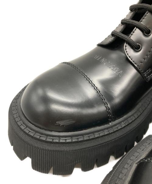 BALENCIAGA（バレンシアガ）BALENCIAGA (バレンシアガ) TRACTOR SMOOTH/レースアップブーツ/バレンシアガ/615679 ブラック サイズ:41の古着・服飾アイテム