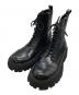 BALENCIAGA（バレンシアガ）の古着「TRACTOR SMOOTH/レースアップブーツ/バレンシアガ/615679」｜ブラック