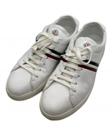 中古・古着通販】MONCLER (モンクレール) スニーカー ホワイト サイズ