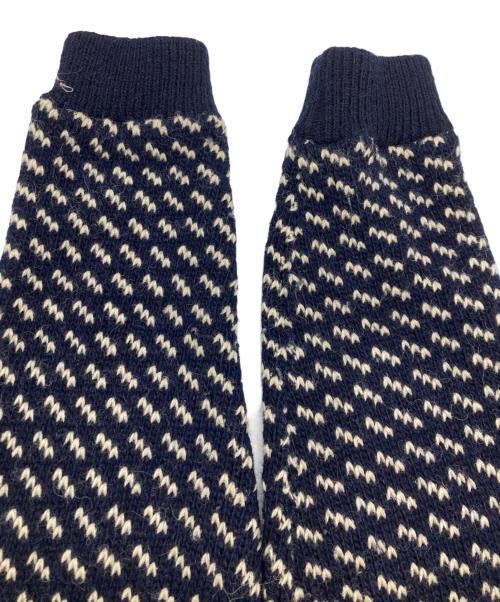 L.L.Bean（エルエルビーン）L.L.Bean (エルエルビーン) バーズアイクルーネックニット ネイビー サイズ:XLの古着・服飾アイテム