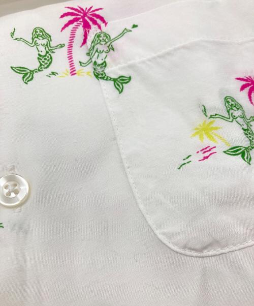 WACKO MARIA（ワコマリア）WACKO MARIA (ワコマリア) アロハシャツ/ワコマリア ホワイト サイズ:Sの古着・服飾アイテム