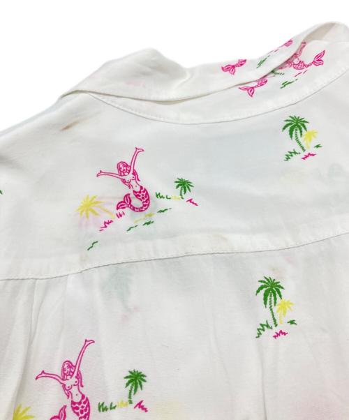 WACKO MARIA（ワコマリア）WACKO MARIA (ワコマリア) アロハシャツ/ワコマリア ホワイト サイズ:Sの古着・服飾アイテム