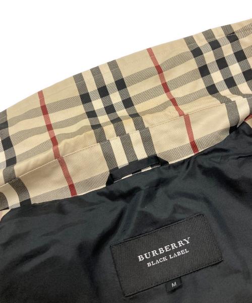 BURBERRY BLACK LABEL（バーバリーブラックレーベル）BURBERRY BLACK LABEL (バーバリーブラックレーベル) ノヴァチェック柄Pコート/バーバリーブラックレーベル/BMP66-902-42 ベージュ サイズ:Ｍの古着・服飾アイテム