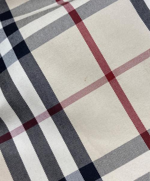 BURBERRY BLACK LABEL（バーバリーブラックレーベル）BURBERRY BLACK LABEL (バーバリーブラックレーベル) ノヴァチェック柄Pコート/バーバリーブラックレーベル/BMP66-902-42 ベージュ サイズ:Ｍの古着・服飾アイテム