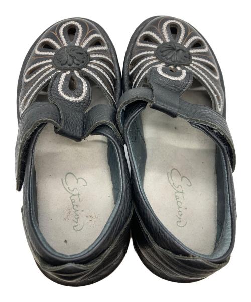 estacion（エスタシオ）estacion (エスタシオ) シューズ/エスタシオ ブラック サイズ:Sの古着・服飾アイテム