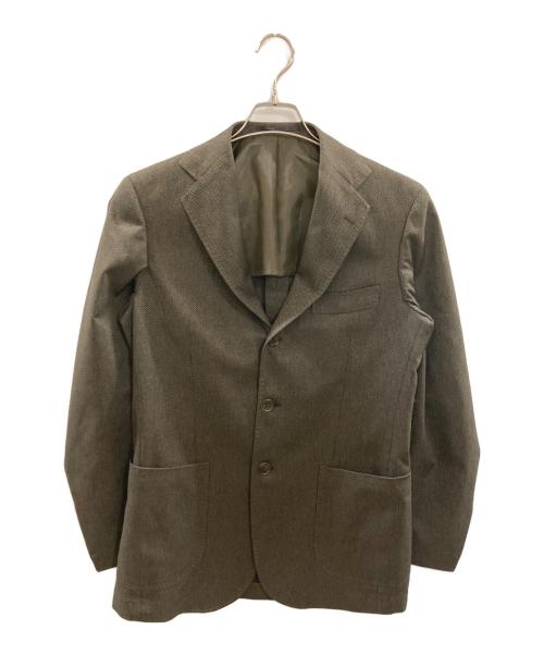 MACKINTOSH PHILOSOPHY（マッキントッシュ フィロソフィー）MACKINTOSH PHILOSOPHY RING JACKET (リングジャケット) テーラードジャケット/マッキントッシュ フィロソフィー/リングジャケット/H1E90-301-58 ブラウン サイズ:Ｍの古着・服飾アイテム