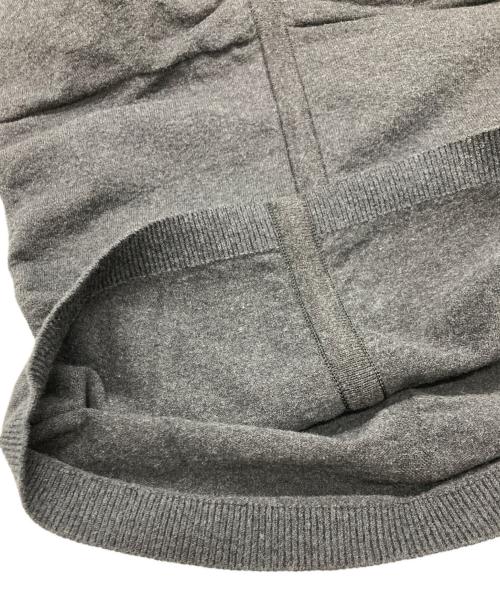 UNFIL（アンフィル）UNFIL (アンフィル) stretch organic cotton tube top/アンフィル/WVSP-UW121 グレー サイズ:Sの古着・服飾アイテム